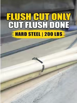 304 stainless zip ties. 200 lbs tensile. Stronger than plastic. 100 ties plus pliers. #ZipTiePliers #StainlessZipTies #MetalZipTies #CableTies #cablemanagement