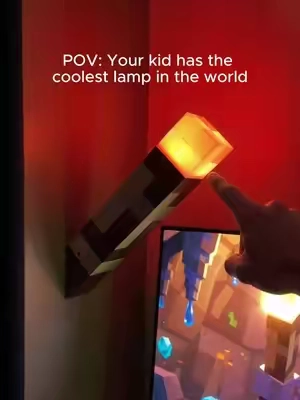 Minecraft torch in real life 🫣✨#Minecraft #minecraftnostalgia #minecraftgame #nostalgia #minecraftmusic