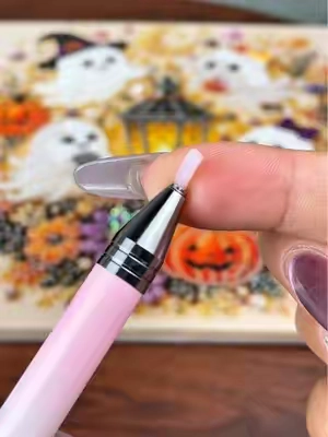 Upgrade your diamond painting game This diamond art pen set comes with replaceable wax tips and a smooth, ergonomic grip that makes crafting easy, clean, and satisfying. Perfect for beginners, pros, or anyone who uses crafting as therapy. #diamondpainting #pen #diamondart #spotlightfinds #tiktokshopsummersale