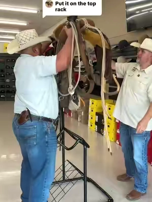 Replying to @Casey Teichert  Saddle rack does the job for what it is #saddlerack #portablesaddlerack #freestandingsaddlerack 