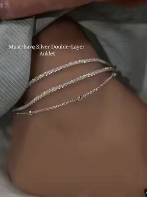 Anklets just make your hotter🥰🤩🎁#summerwins #tewiky #fyp #Summer #foryou 