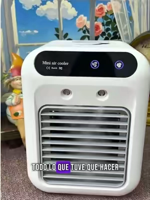 Gracias a este mini aire acondicionado ya no paso más calor en verano#minicoolers #miniaircooler #coolingfan #minicoolingfan #summervibes