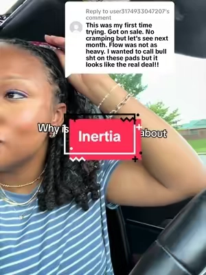 Replying to @user3174933047207 I love them down badddd! #inertia #inertiapads #organicpads #periodtok #periodpads @INERTIA US 