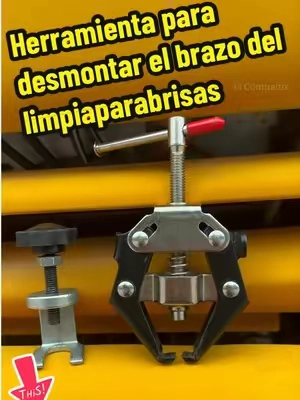 No es necesario hacer palanca ni usar un martillo; simplemente desenrosque los tornillos para retirar fácilmente los brazos del limpiaparabrisas atascados.#CarDIY #tools #autotools #bluecollar #savemoney 