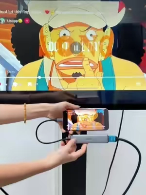 No WiFi, no lag — just pure 4K from your phone to TV #adaptador #USBCHub #DockingStation #TikTokShopFinds #TikTokshopbacktoschool