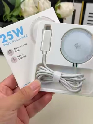 Carga rápida de 25W + Tecnología Qi2.2.#wirelesscharger #magsafe #DealsForYouDays #FastCharging #SummerWins 