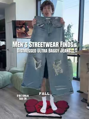#mnml #baggyjeans #mensfashion 