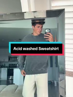 Acid Washed Sweatshirt #crewnecksweatshirt #acidwashed #falldealsforyou 
