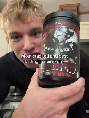 Strawberries and cream optismal is now live on the TikTok shop #preworkout 