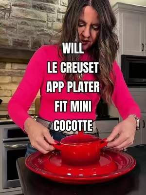 Replying to @sunnyt.sunnyt  Le Creuset appetizer platter for easy entertaining. This stoneware serving platter goes from oven to table, so hot dips and cold spreads both look intentional. If you host holidays, game days, or last minute get togethers, this is the one serving piece that does the work for you. Perfect hostess gift and wedding gift too.#lecreuset #lecreusettiktok #kitchenfinds #hosting