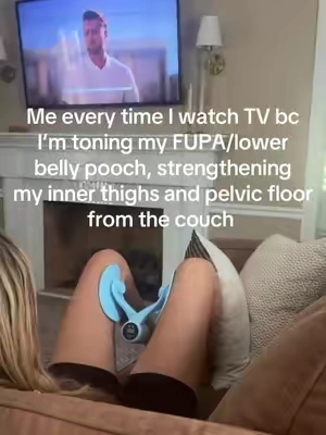Literally mindless and the best results #innerthighsathome #pelvicfloorexercises #anteriorpelvictilt #fupa 