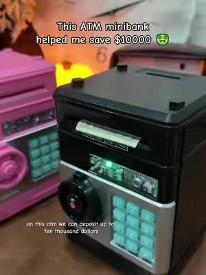 I've really saved up 10,000 dollars. This little thing is very practical. Hurry up and order one from my shopping cart to try it out. #savingmoney #moneytips #giftidea #piggybank #tiktokshopfinds 