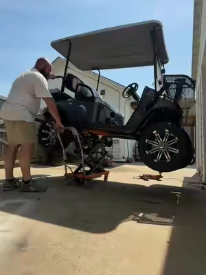 Garvee Lift Table #golfcart #lifttable #garvee #hydraulic #hydraulicjack 