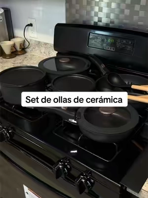 Astercook 22-Piece Ceramic Nonstick Pots and Pans Set 🍳✨ Este set está demasiado completo 😍 Ollas y sartenes con revestimiento cerámico antiadherente, mangos removibles y un diseño que hace que guardarlas sea muchísimo más fácil. #tiktokshopcreatorpicks #tiktokshopblackfridaysale #setdeollas #ollasdeceramica #tiktokshopsummersalesale    