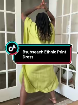 Something about a muumuu will have you acting FREEEE. 😂💃🏾 Nothing squeezing, nothing restricting… just me and all my business moving in peace. #moomoo #TikTokshopbacktoschool #tiktokshopcreatorpicks #loungewear #comfy 