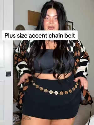 Trendy, adds style, and instantly makes you feel more confident . ✨ @Bloomchic #plussizefashion #belt #fashionaccessories #TikTokshopbacktoschool #plussize 