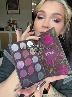 it’s finally back but i doubt it will be for long!! #colourpop #ashadowofsecrets #BookTok 