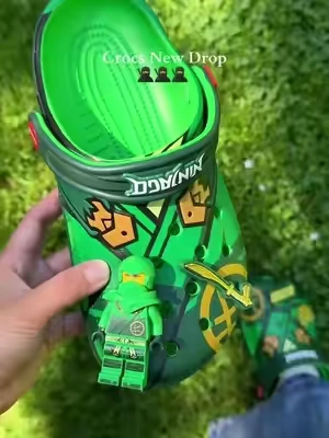 Crocs New Drop 🥷 Check it out NOW! Feel the Energy! Style at the Ready #crocs #ninjago #lego #newdrop #typ 