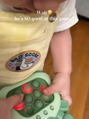 My 12m old baby loves this game 🥰✨ #babytoys #toddlertoys #fidgettoys  