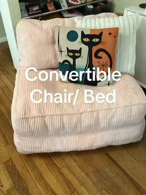 Free shipping  Sikaic 3 in 1 Folding Sofa Bed Lounge Chair with Pillows, Modular Multi-Functional Armchair for Living Room, Bedroom, Home Office, Boneless Couches, Easy Assembly, Home Furniture, Dorm Essentials [tiktokshopbacktoschool] ##TikTokshopbacktoschool##chair##bed##convertable##furniture