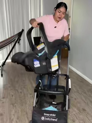 Carrito universal para el carseat #baby #stroller #carrier #carseat #mamaprimeriza @Baby Trend Inc 