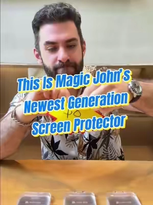 The Latest Generation of Screen Protection? #MAGICJOHN #losangeles #foryoupage❤️❤️ #screenprotector #TikTokshopbacktoschool 