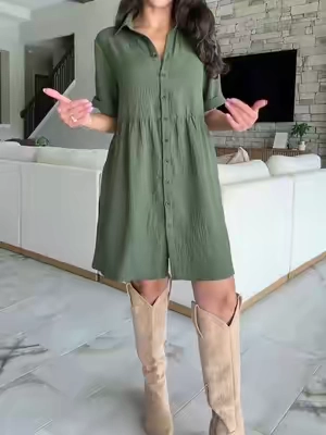 Perfect fall mini dress ✨