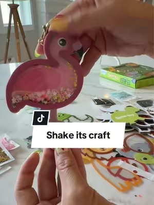 How cute is this craft!! Totally adding to my list of creative birthday gifts that kids will love! #kidcrafts #kidbirthday #kidgifts #crafts #skillmatics @Skillmatics 