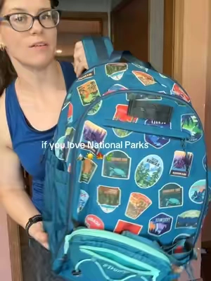 ☀️This backpack has so much room! @Sprints Running  #runningbag #runners #nationalparks #backpack #gymbag 