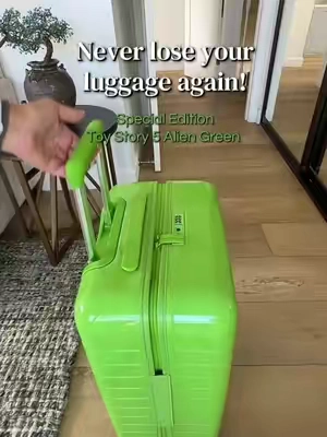 special edition glazed alien green- not only will it stand out amongst the sea of black luggage, it literally holds everything I need for 7 days 🙌🏼 @Away Travel #awaytravel #carryonluggage #carryonbag #luggage #TikTokshopbacktoschool 