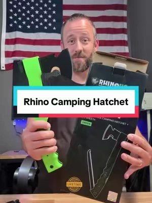 Rhino USA Camping Hatchet #rhinousa #hatchet #camping #tiktokshopcreatorpicks 