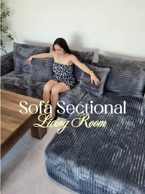 Respuesta a @katiusca.delgado Sofá seccional moderno @Top Furniture #sofa #livingroomdecor #topfurniture #mueblesmodernos 