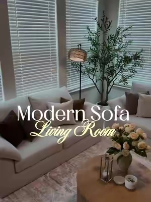 Sofá moderno para sala @COLAMY #sofa #livingroomdecor #colamyhome #mueblesmodernos 