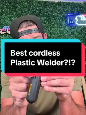 Plastic can be welded too ya know? #soarfly #plasticwelding #plasticwelder #giftfordad #tiktokshoptools 