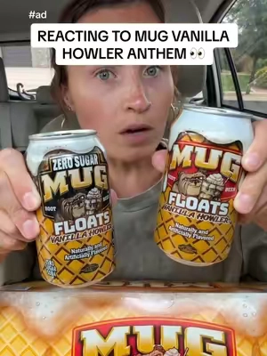 #MUG_Partner #ad MUG Vanilla Howler isn't the only new and cool thing on the charts this summer....👀 Grab this @Mug Root Beer Vanilla Howler bundle on TikTok Shop now!