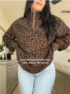 🍂#fyp#fallsweaters#fall2026 #fashion#cheetahprint 
