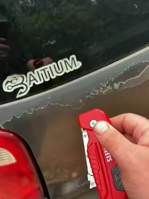 2 in 1 utility knife with pocket clip. #edc #utilityknife #knife 