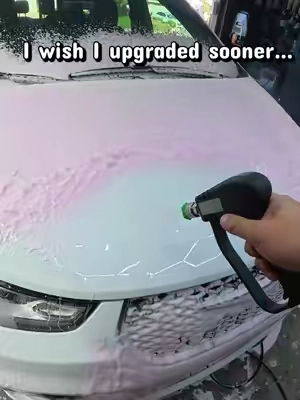 I wish I upgraded to this sooner! @VIKING Car Care  #vikingcarcare #cardetailing #detailingtools #pressurewasher #carcare 