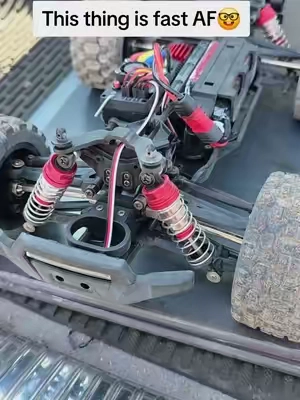 This is by far the fastest RC I have ever driven. 46MPH!. #rc #bluecollar #speed #fun #TikTokshopbacktoschool 