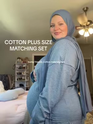 95 percent cotton and oh so comfy! #matchingset#matchingsetsforwomen#cotton#cottonpajamas#maternity 