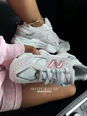 Replying to @shoeaddictionforlife obsessed 🎀 #flykicks #newbalance9060 #TikTokshopbacktoschool @Fly Kicks 