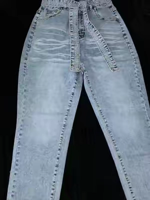 Rhinestone High Waist #TikTokshopbacktoschool 
