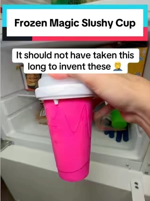 These are perfect to keep in the freezer for summer! Send this to other parents who need these! #slushy #slushycup #slushie #summeressentials #kitchengadgets