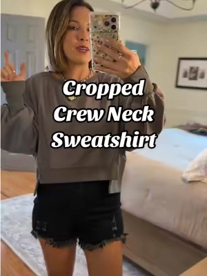 Super cute cropped sweater for fall!! #yousifyfashion 