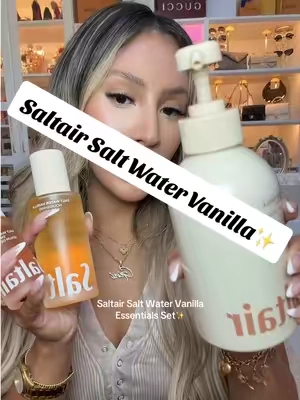 🧖‍♀️🧴Salt Water Vanilla Essentials Set✨#saltair #saltairbody #saltairsaltwatervanillabody #ad #TikTokshopbacktoschool  Posted on 08/14/2026 | Prices & promos were accurate at time of posting but may change. This is my personal testimony. Results may vary. @Saltair Body 