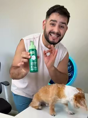 Shampoo en seco para mascotas con ingredientes naturales, baño en seco #bañoenseco #mascotas #shower #dogs #lovedogs 