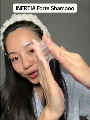Spider silk protein… in my shampoo?! 👀🕷️ Okay Inertia, you have my attention.  #INERTIA #ForteShampoo #SpiderSilkProtein #ScalpRepair #HairLossTips 