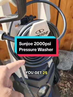 Start pressure washing like a pro with this tool #tiktokmademebuyit #sunjoe #pressurewashing #pressurewash #HomeImprovement 