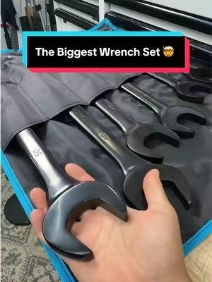 XXL Jumbo Wrench Set by Duratech - metric and standard SAE available  #heavyequipment #mechanic #diesel #farmequipment #tools 