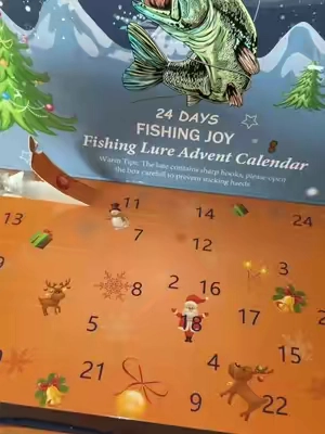 The cutest advent calendar for the little fishermen 🎣 